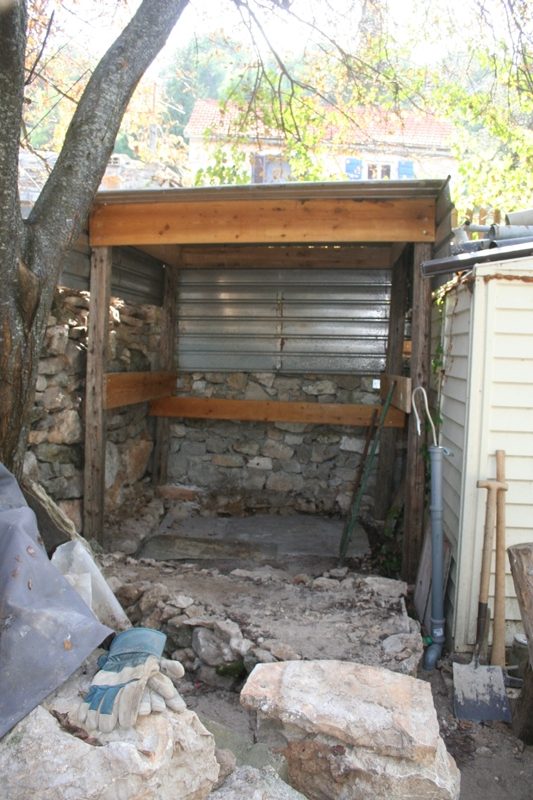 The finished basic shed